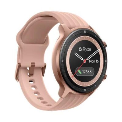 Ryze Flex Smart Watch Pink + White