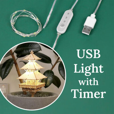 Usb Light With Timer For Tiny Treehouse Upgrade